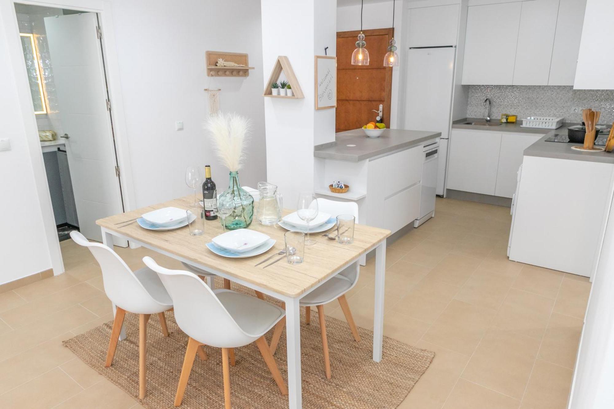 Casa Melva - Primera Linea Con Terraza, Moderno Barbate Extérieur photo